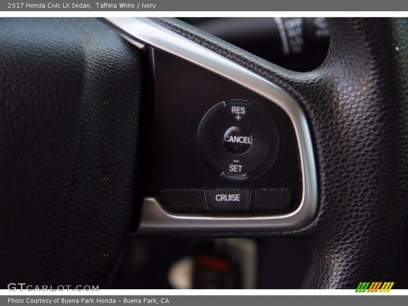 Taffeta White / Ivory 2017 Honda Civic LX Sedan
