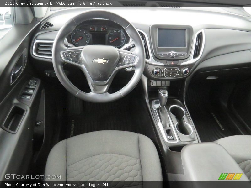 Summit White / Jet Black 2018 Chevrolet Equinox LT AWD