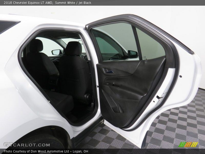 Summit White / Jet Black 2018 Chevrolet Equinox LT AWD