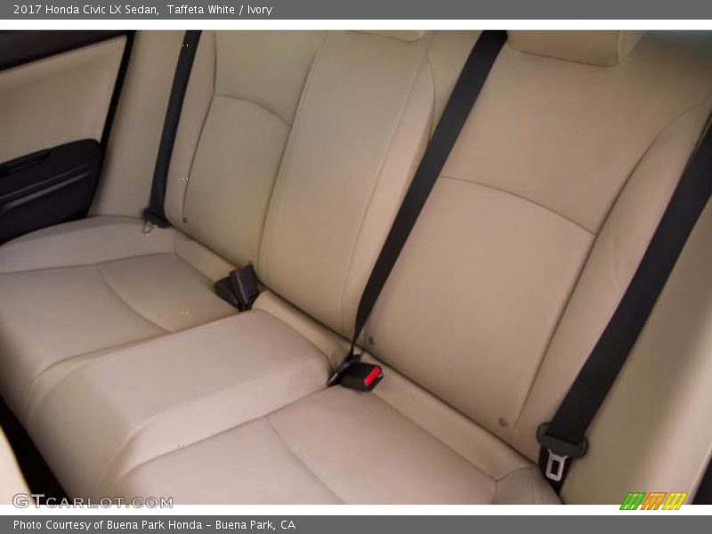 Taffeta White / Ivory 2017 Honda Civic LX Sedan