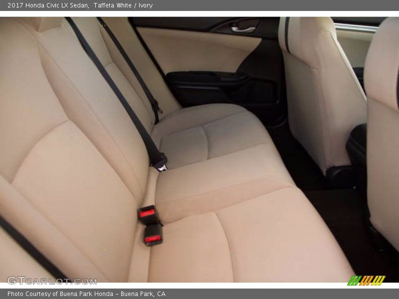 Taffeta White / Ivory 2017 Honda Civic LX Sedan
