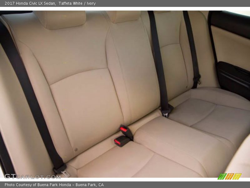 Taffeta White / Ivory 2017 Honda Civic LX Sedan