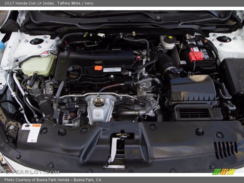 Taffeta White / Ivory 2017 Honda Civic LX Sedan