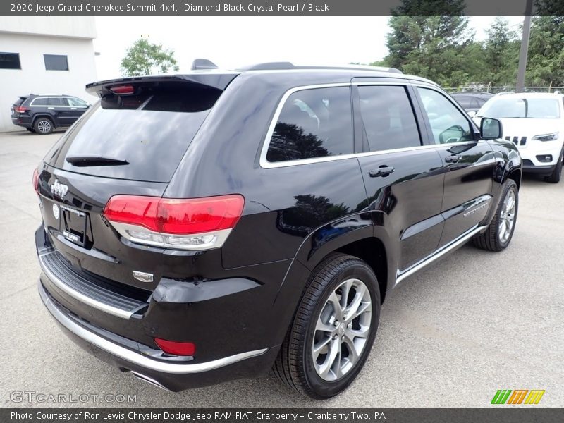 Diamond Black Crystal Pearl / Black 2020 Jeep Grand Cherokee Summit 4x4
