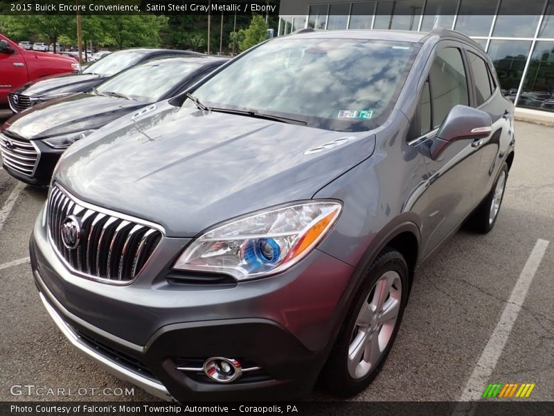 Satin Steel Gray Metallic / Ebony 2015 Buick Encore Convenience