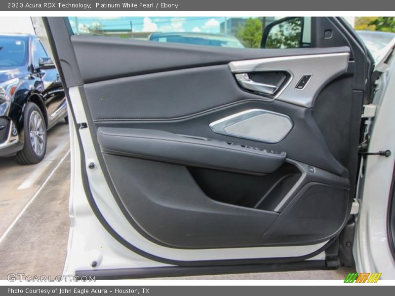 Platinum White Pearl / Ebony 2020 Acura RDX Technology