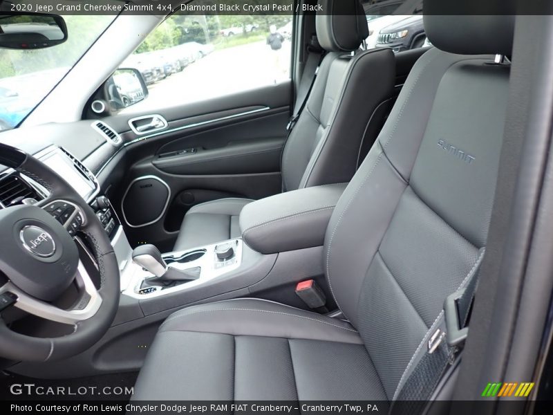  2020 Grand Cherokee Summit 4x4 Black Interior