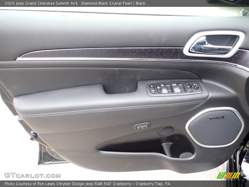 Diamond Black Crystal Pearl / Black 2020 Jeep Grand Cherokee Summit 4x4