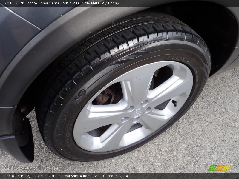 Satin Steel Gray Metallic / Ebony 2015 Buick Encore Convenience