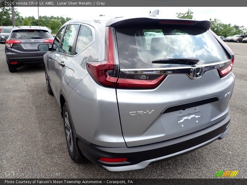 Lunar Silver Metallic / Gray 2020 Honda CR-V LX AWD