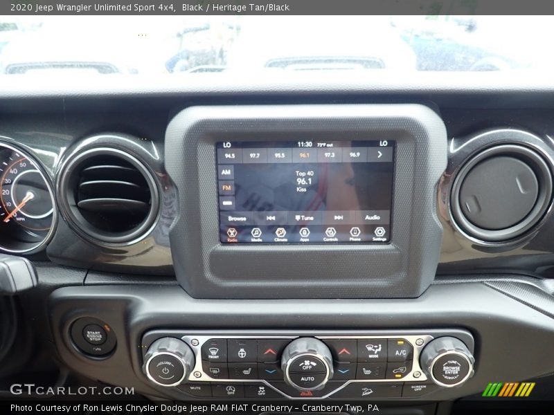 Black / Heritage Tan/Black 2020 Jeep Wrangler Unlimited Sport 4x4