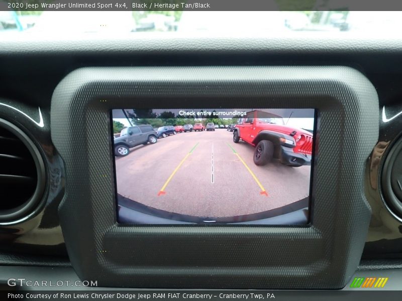 Black / Heritage Tan/Black 2020 Jeep Wrangler Unlimited Sport 4x4