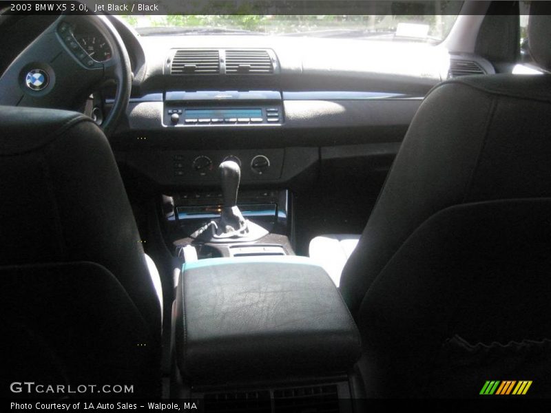 Jet Black / Black 2003 BMW X5 3.0i