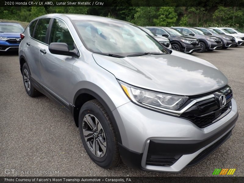 Lunar Silver Metallic / Gray 2020 Honda CR-V LX AWD
