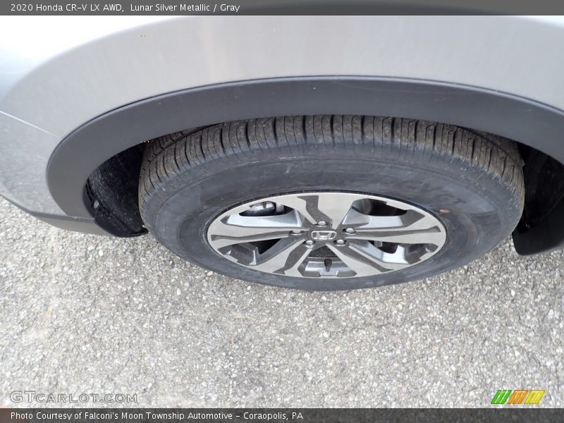 Lunar Silver Metallic / Gray 2020 Honda CR-V LX AWD