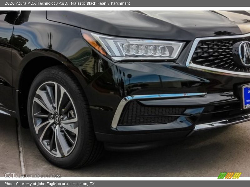 Majestic Black Pearl / Parchment 2020 Acura MDX Technology AWD