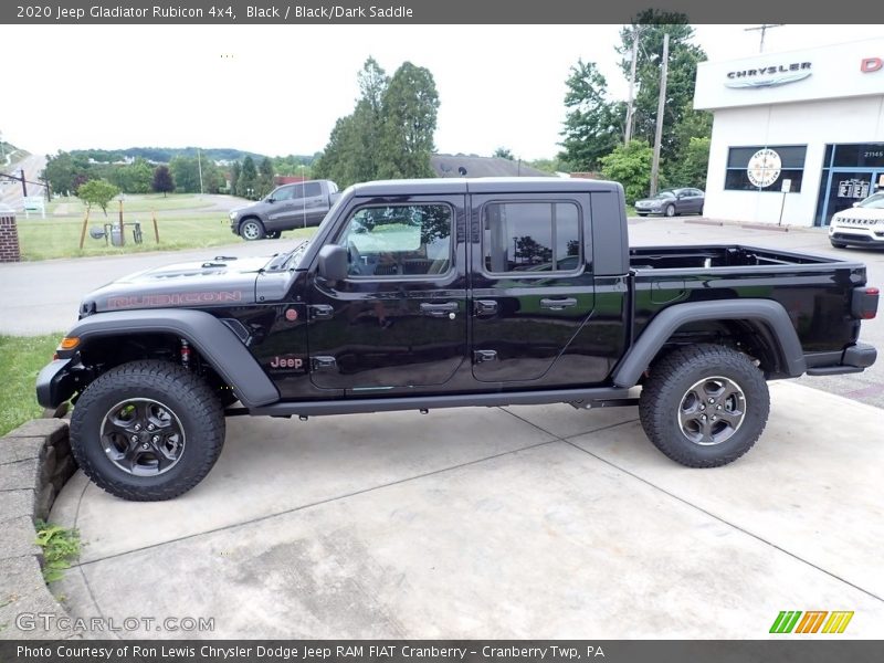 Black / Black/Dark Saddle 2020 Jeep Gladiator Rubicon 4x4