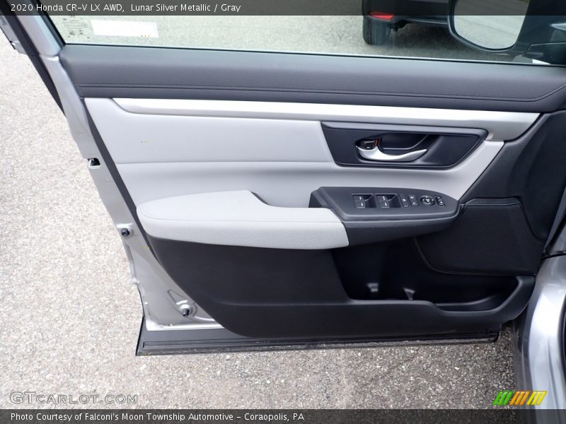 Lunar Silver Metallic / Gray 2020 Honda CR-V LX AWD