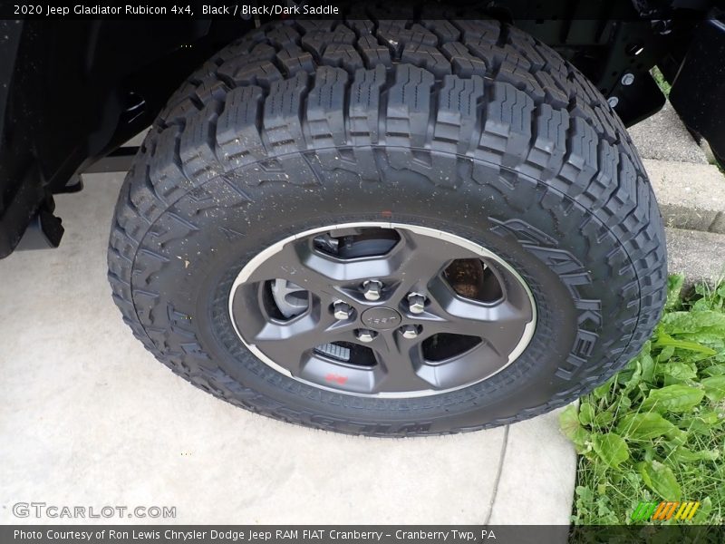 Black / Black/Dark Saddle 2020 Jeep Gladiator Rubicon 4x4