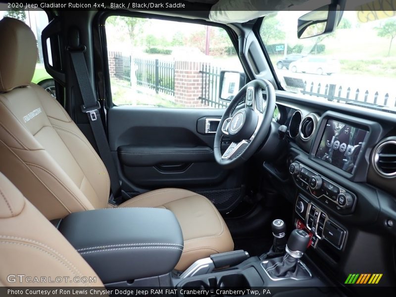 Front Seat of 2020 Gladiator Rubicon 4x4