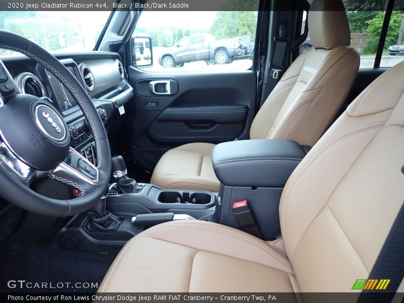  2020 Gladiator Rubicon 4x4 Black/Dark Saddle Interior