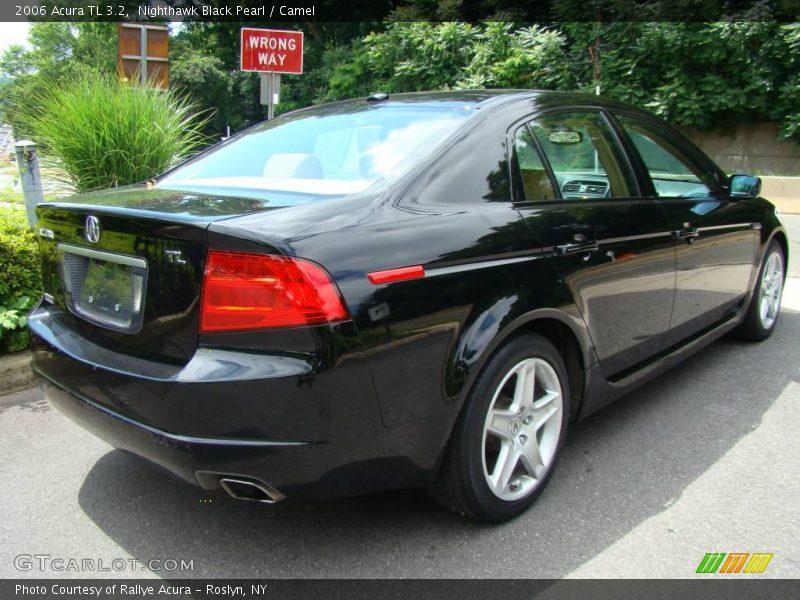 Nighthawk Black Pearl / Camel 2006 Acura TL 3.2