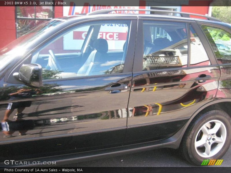 Jet Black / Black 2003 BMW X5 3.0i