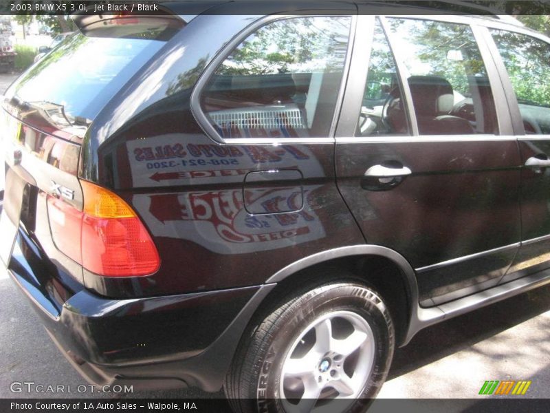 Jet Black / Black 2003 BMW X5 3.0i