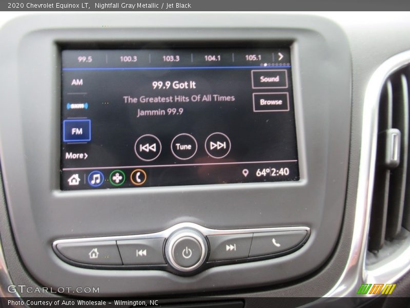 Nightfall Gray Metallic / Jet Black 2020 Chevrolet Equinox LT