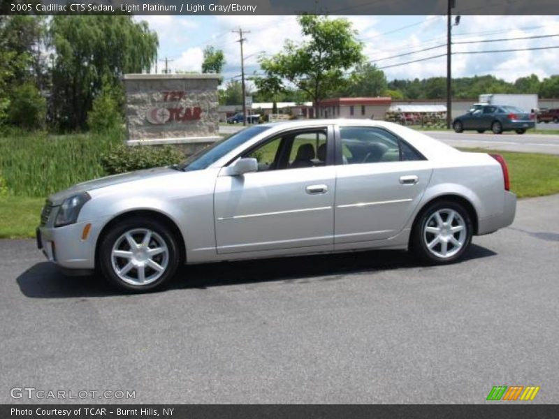 Light Platinum / Light Gray/Ebony 2005 Cadillac CTS Sedan