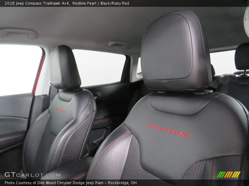 Redline Pearl / Black/Ruby Red 2018 Jeep Compass Trailhawk 4x4