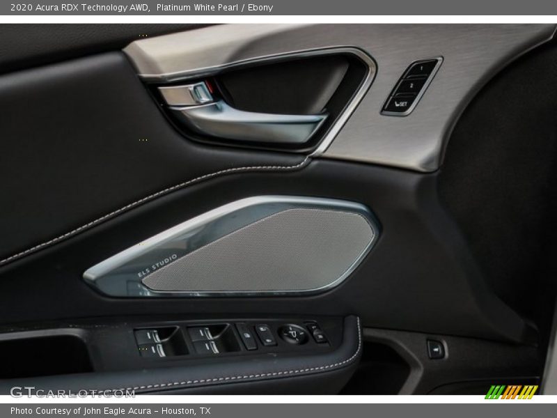 Platinum White Pearl / Ebony 2020 Acura RDX Technology AWD
