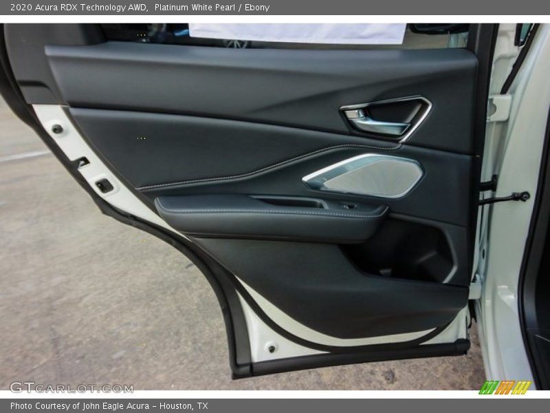 Platinum White Pearl / Ebony 2020 Acura RDX Technology AWD