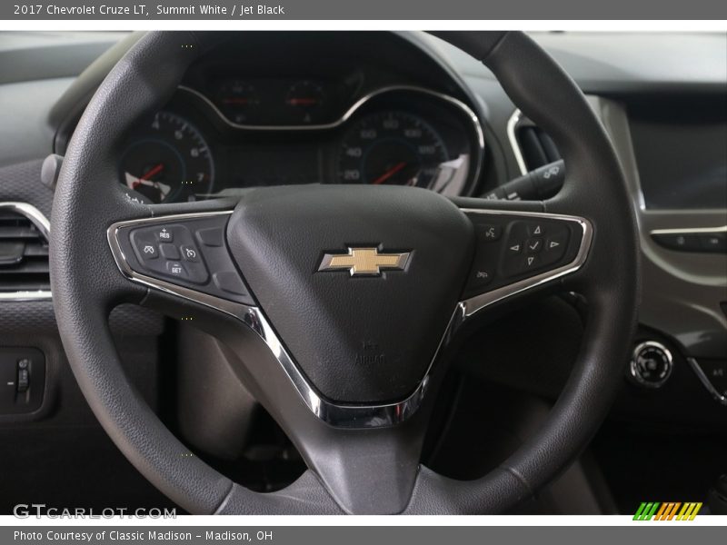 Summit White / Jet Black 2017 Chevrolet Cruze LT
