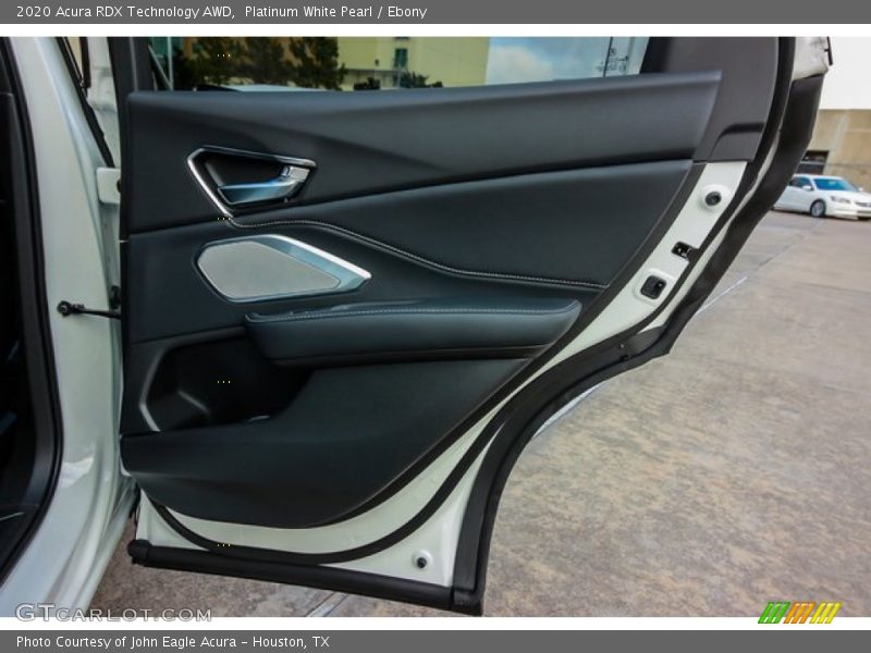 Platinum White Pearl / Ebony 2020 Acura RDX Technology AWD