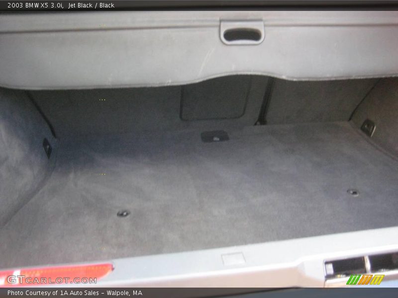 Jet Black / Black 2003 BMW X5 3.0i