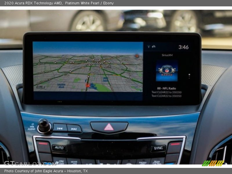 Platinum White Pearl / Ebony 2020 Acura RDX Technology AWD