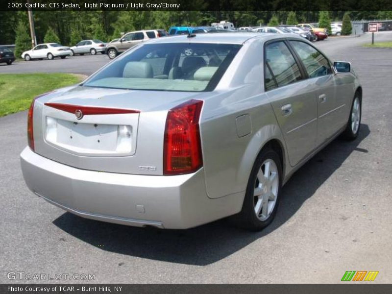 Light Platinum / Light Gray/Ebony 2005 Cadillac CTS Sedan