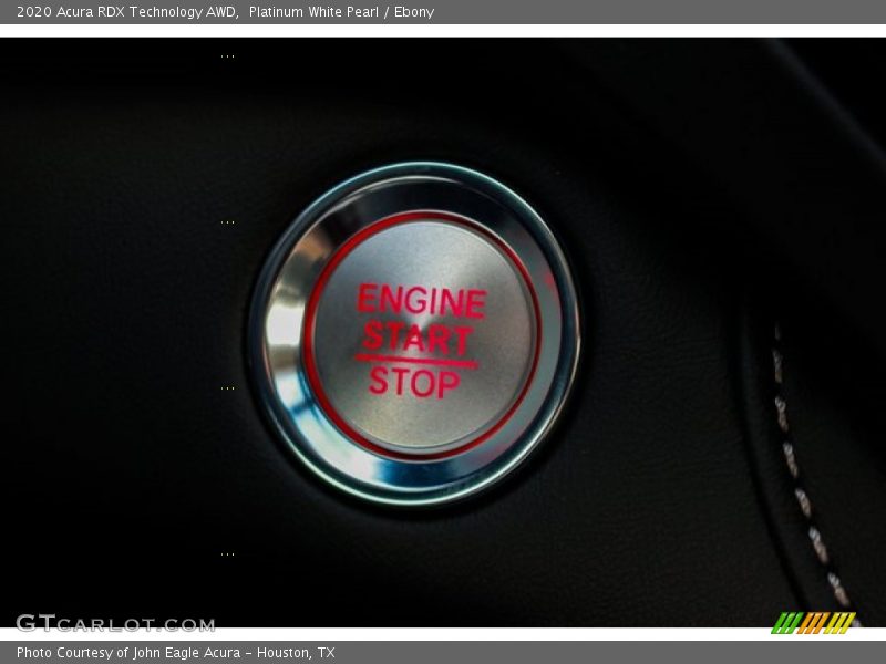 Platinum White Pearl / Ebony 2020 Acura RDX Technology AWD
