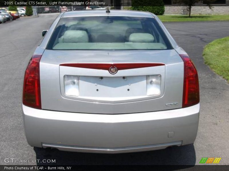 Light Platinum / Light Gray/Ebony 2005 Cadillac CTS Sedan