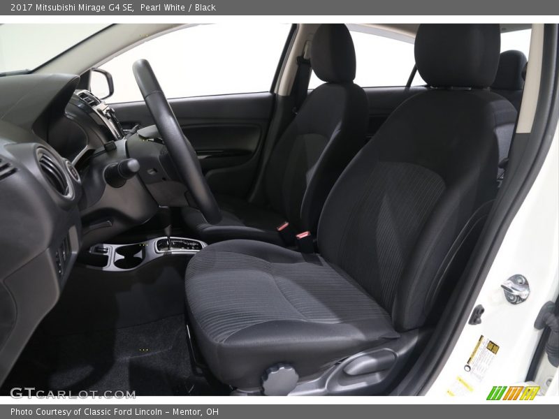  2017 Mirage G4 SE Black Interior