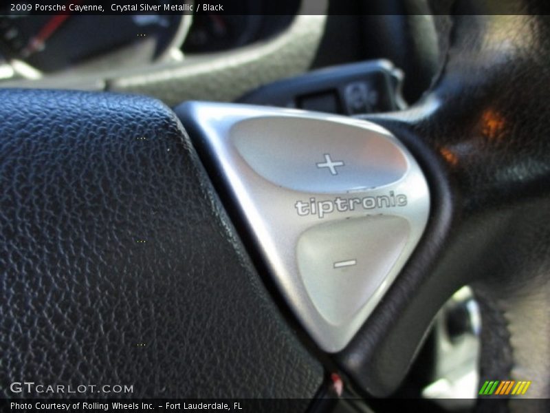 Crystal Silver Metallic / Black 2009 Porsche Cayenne