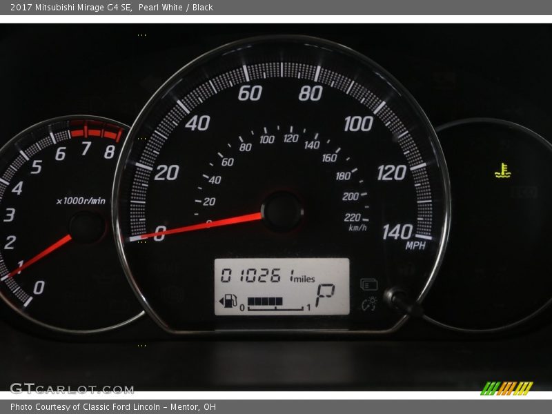  2017 Mirage G4 SE SE Gauges