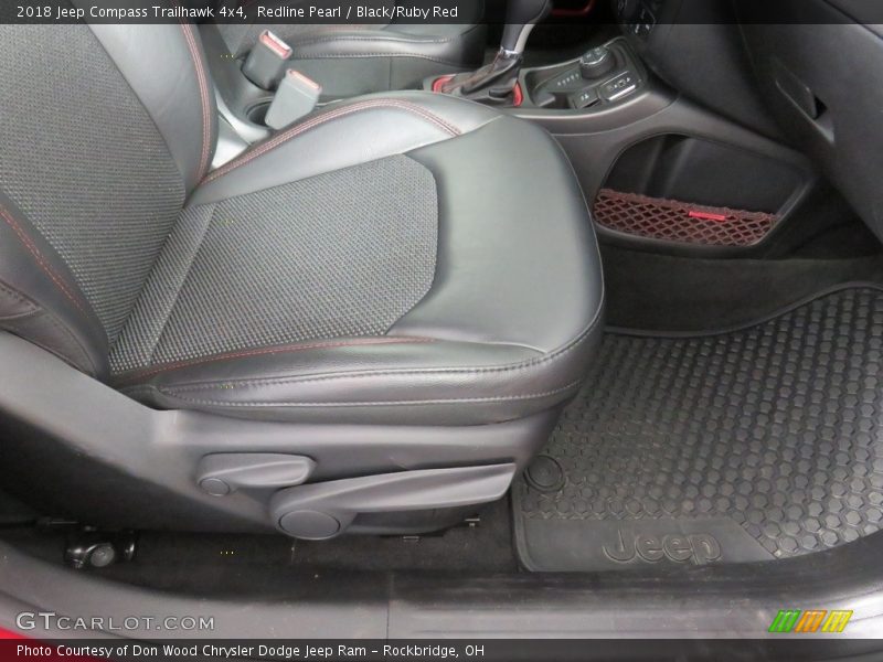 Redline Pearl / Black/Ruby Red 2018 Jeep Compass Trailhawk 4x4