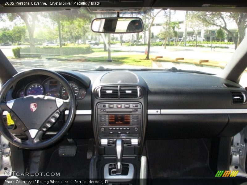 Crystal Silver Metallic / Black 2009 Porsche Cayenne