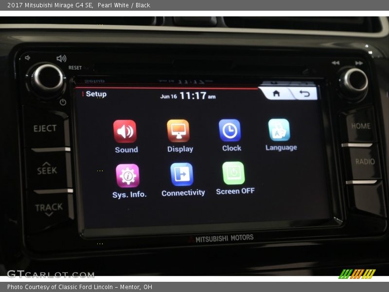 Controls of 2017 Mirage G4 SE