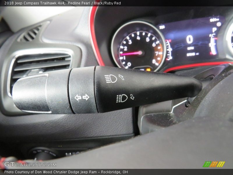 Redline Pearl / Black/Ruby Red 2018 Jeep Compass Trailhawk 4x4