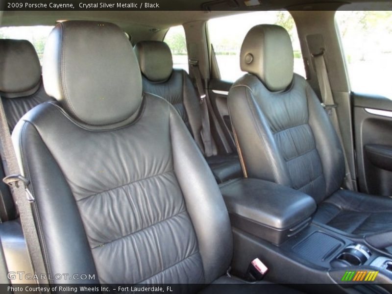 Crystal Silver Metallic / Black 2009 Porsche Cayenne
