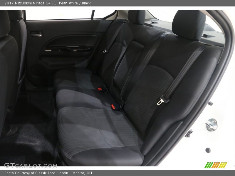 Rear Seat of 2017 Mirage G4 SE