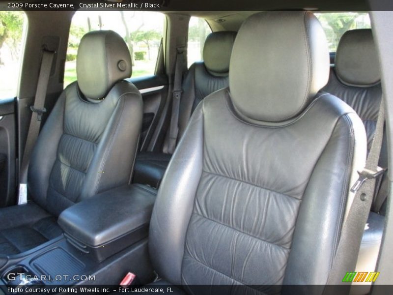 Crystal Silver Metallic / Black 2009 Porsche Cayenne